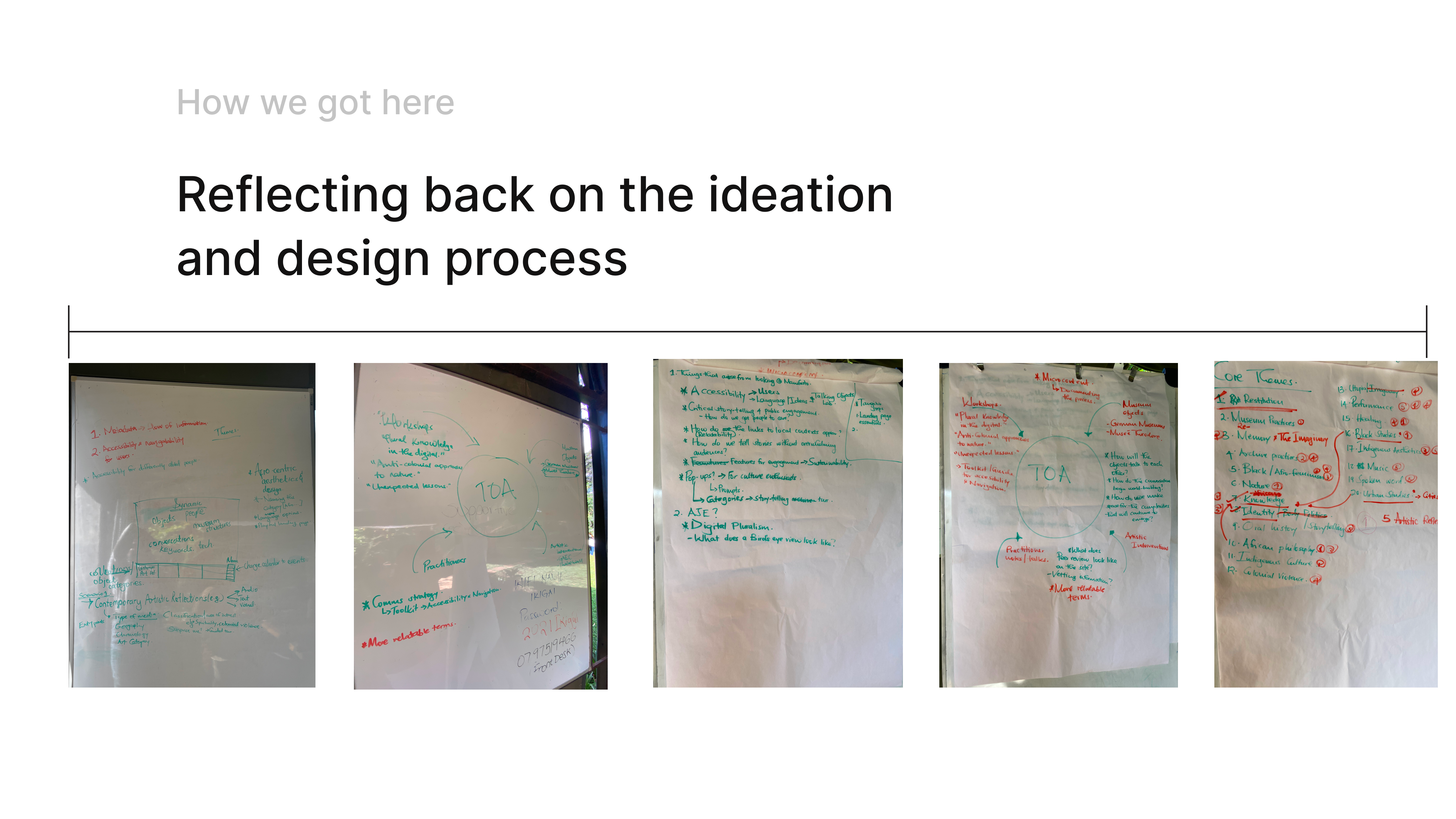 Talking Objects Archive — screen 1